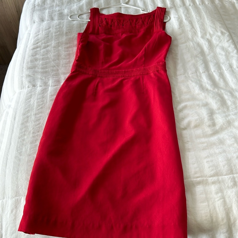 Banana Republic red dress small